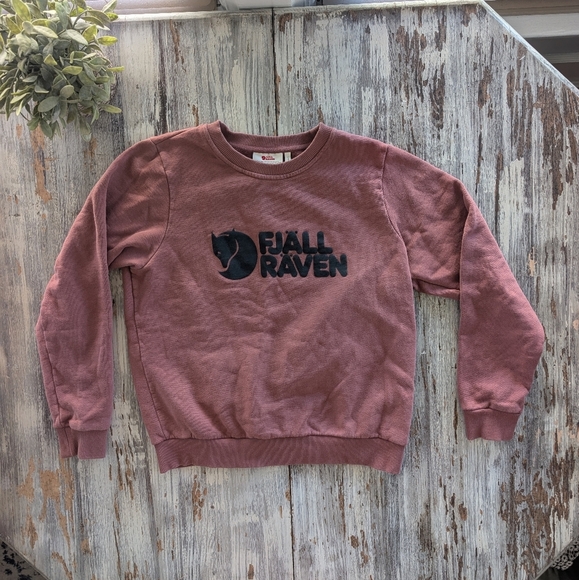 Fjallraven Logo Sweater Crewneck Women's Small - Picture 3 of 9